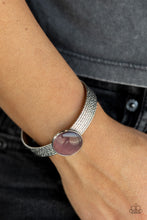 Load image into Gallery viewer, Mystical Magic - Purple (Cat&#39;s Eye Stone) Bracelet freeshipping - JewLz4u Gemstone Gallery
