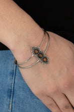 Load image into Gallery viewer, Fairytale Flowerbeds - Orange Bracelet
