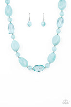 Load image into Gallery viewer, Staycation Stunner - Blue Necklace freeshipping - JewLz4u Gemstone Gallery
