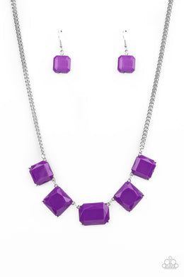 Instant Mood Booster - Purple Necklace freeshipping - JewLz4u Gemstone Gallery