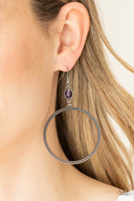Load image into Gallery viewer, Work That Circuit - Purple Earring freeshipping - JewLz4u Gemstone Gallery

