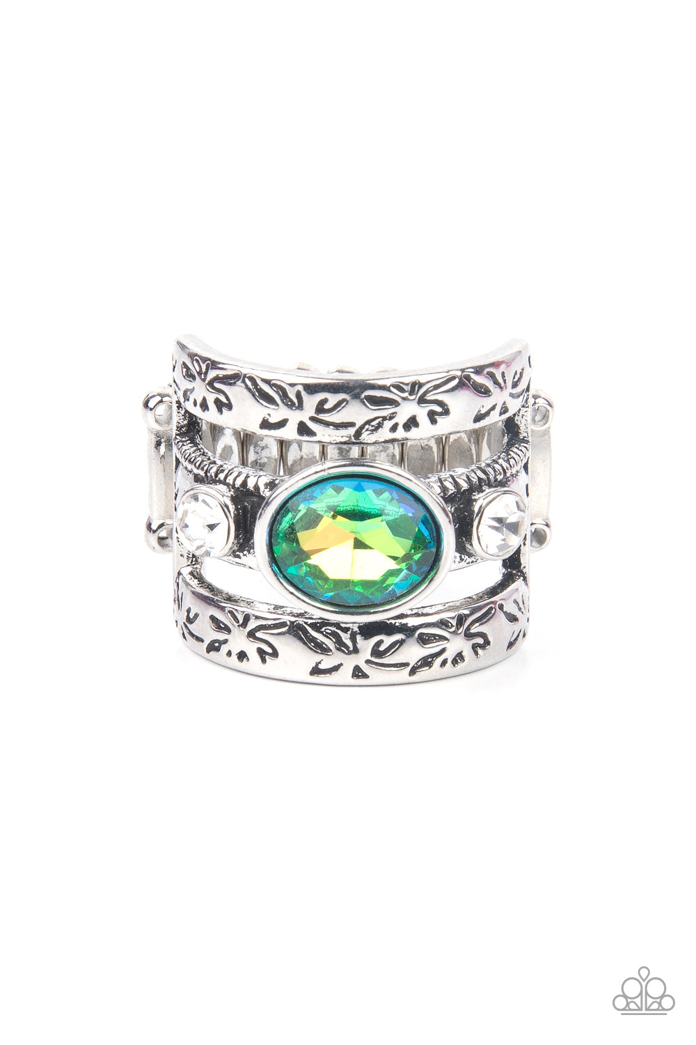 The GLEAMING Tower - Green Ring freeshipping - JewLz4u Gemstone Gallery