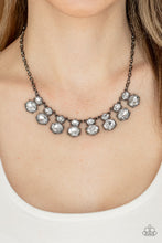 Load image into Gallery viewer, Cosmic Countess - Black (Gunmetal) Necklace freeshipping - JewLz4u Gemstone Gallery
