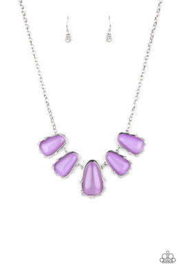 Newport Princess - Purple Necklace freeshipping - JewLz4u Gemstone Gallery