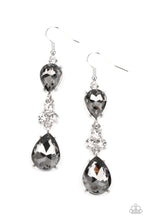 Load image into Gallery viewer, Once Upon a Twinkle - Silver (Smoky Gem) Earring
