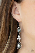 Load image into Gallery viewer, Once Upon a Twinkle - Silver (Smoky Gem) Earring
