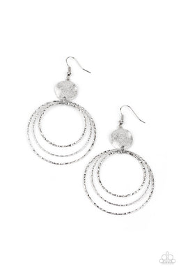 Universal Rehearsal - Silver Earring freeshipping - JewLz4u Gemstone Gallery