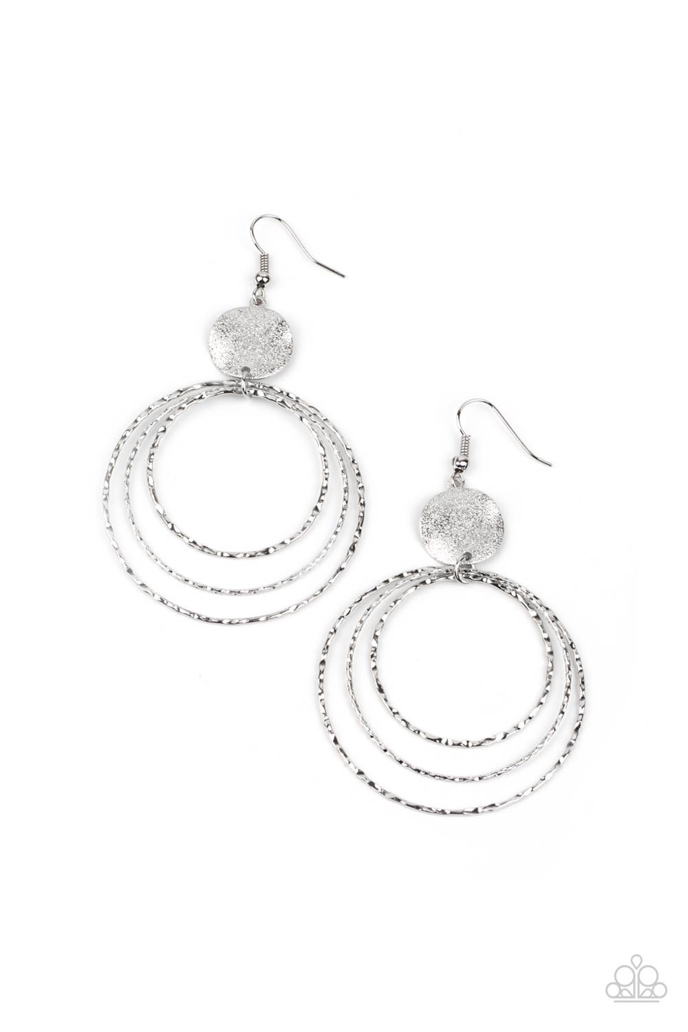 Universal Rehearsal - Silver Earring freeshipping - JewLz4u Gemstone Gallery