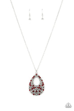 Load image into Gallery viewer, High Society Stargazing - Red Necklace freeshipping - JewLz4u Gemstone Gallery
