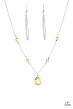 Load image into Gallery viewer, Romantic Rendezvous - Yellow Necklace freeshipping - JewLz4u Gemstone Gallery
