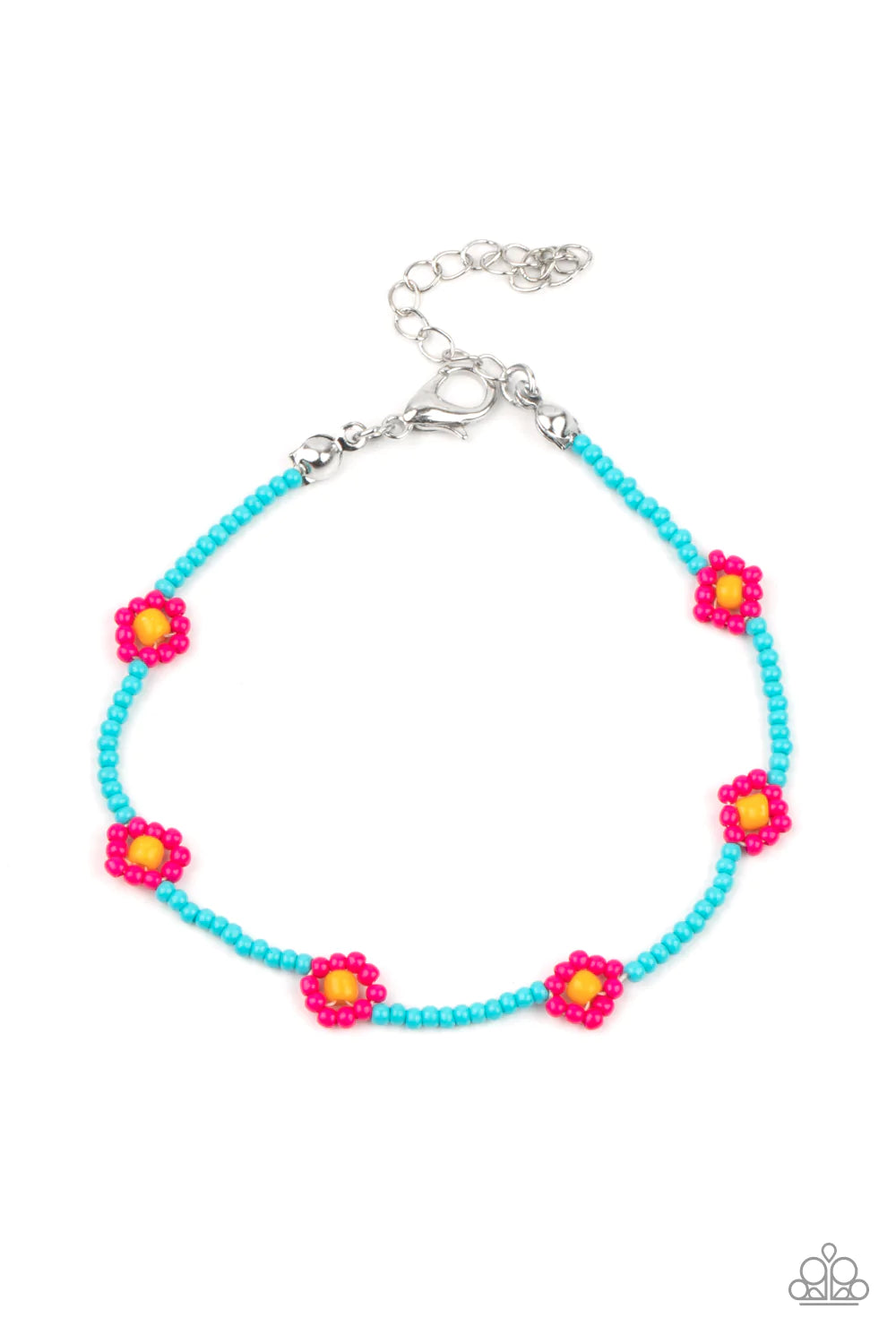 Camp Flower Power - Pink Bracelet
