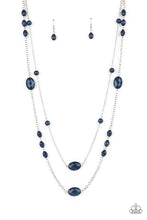 Load image into Gallery viewer, Day Trip Delights - Blue (Navy) Necklace freeshipping - JewLz4u Gemstone Gallery
