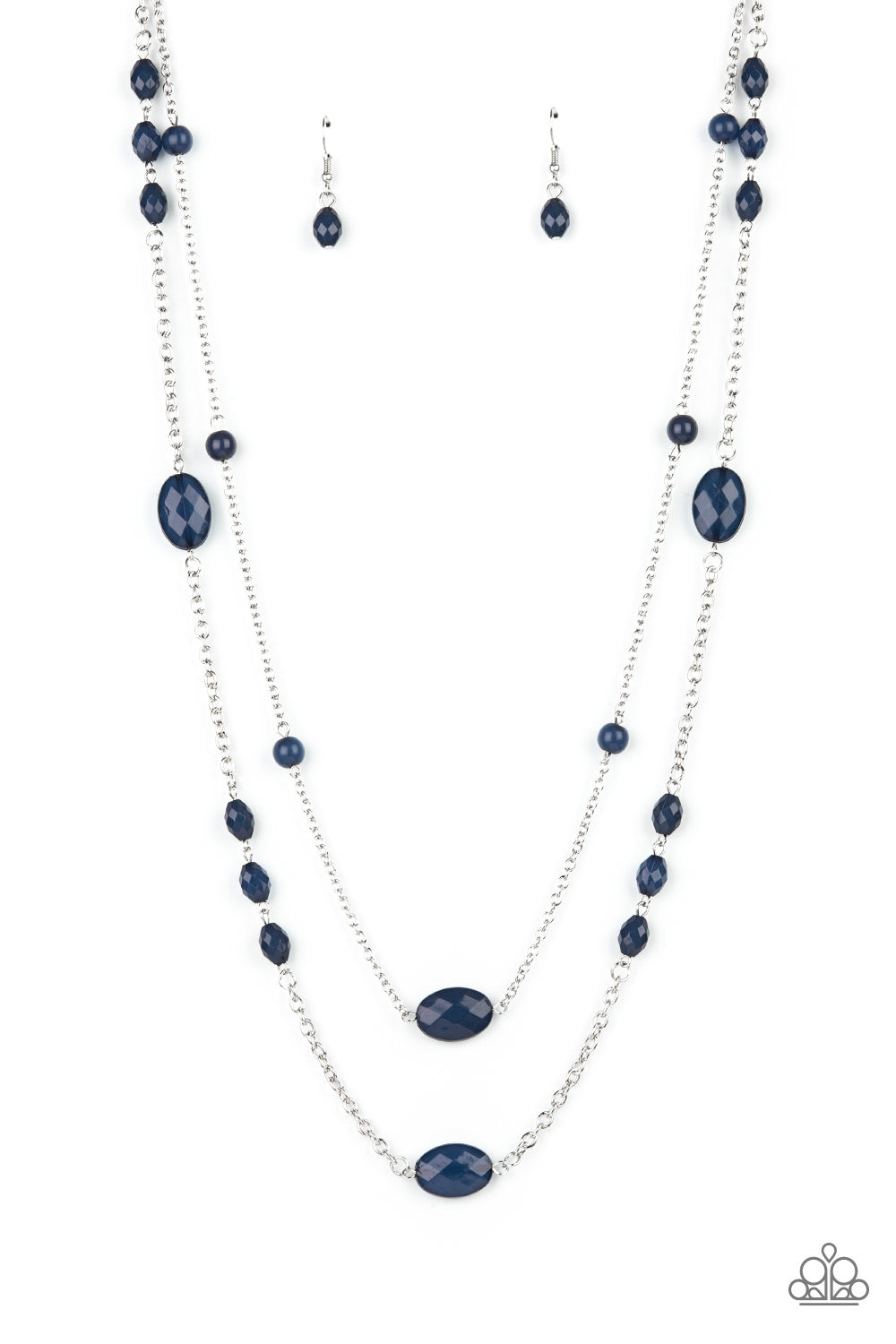 Day Trip Delights - Blue (Navy) Necklace freeshipping - JewLz4u Gemstone Gallery