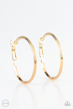 Load image into Gallery viewer, City Classic - Gold Clip-On Hoop Earring freeshipping - JewLz4u Gemstone Gallery
