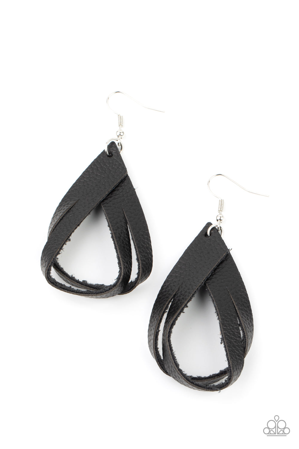 That's A STRAP - Black Earring freeshipping - JewLz4u Gemstone Gallery