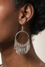 Load image into Gallery viewer, Radiant Chimes - Silver Earring freeshipping - JewLz4u Gemstone Gallery
