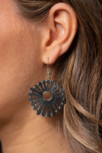 Load image into Gallery viewer, SPOKE Too Soon - Black Earring freeshipping - JewLz4u Gemstone Gallery
