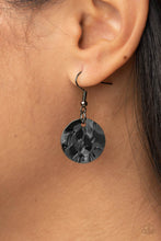 Load image into Gallery viewer, Alluring Luxe - Black (Gunmetal and Leather Dics) freeshipping - JewLz4u Gemstone Gallery
