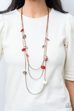 Load image into Gallery viewer, Alluring Luxe - Red Necklace freeshipping - JewLz4u Gemstone Gallery
