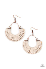 Load image into Gallery viewer, Threadbare Beauty - Copper Earring
