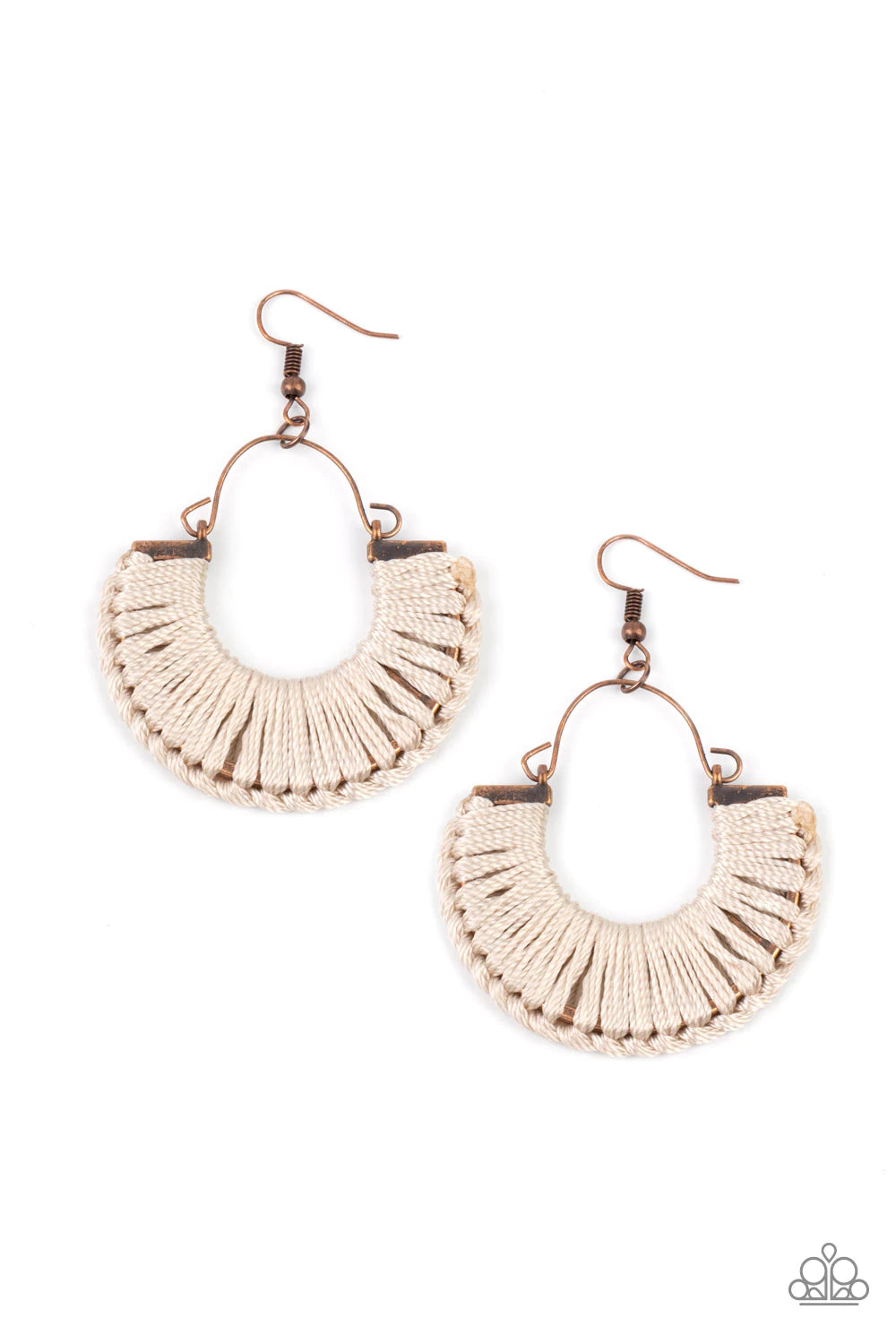 Threadbare Beauty - Copper Earring