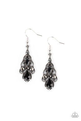 Urban Radiance - Black (Hematite) Earring freeshipping - JewLz4u Gemstone Gallery