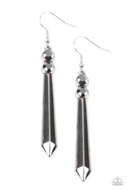 Sparkle Stream - Silver Earring freeshipping - JewLz4u Gemstone Gallery