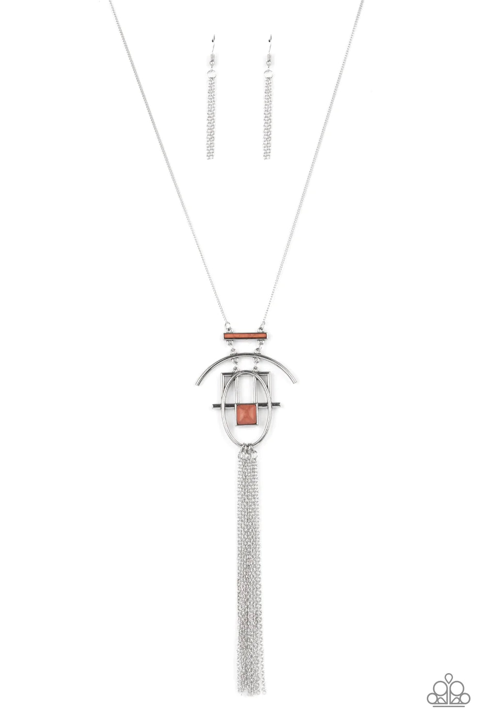 Eco Echoes - Brown Necklace