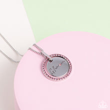 Load image into Gallery viewer, Glam-ma Glamorous - Pink (Rhinestone Ring) Necklace
