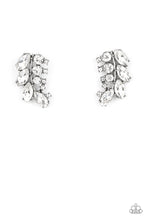 Load image into Gallery viewer, Flawless Fronds - White Earring freeshipping - JewLz4u Gemstone Gallery
