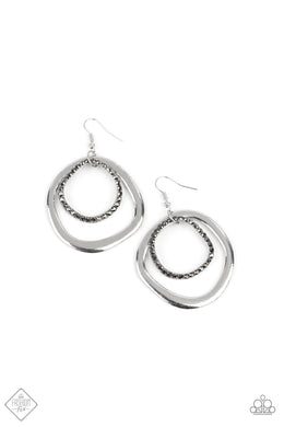 Spinning With Sass - Silver Earring (MM-0621) freeshipping - JewLz4u Gemstone Gallery