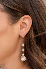 Load image into Gallery viewer, Epic Elegance - Gold Earring (FFA-0621)
