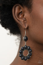 Load image into Gallery viewer, Back At The Ranch - Black Earring freeshipping - JewLz4u Gemstone Gallery
