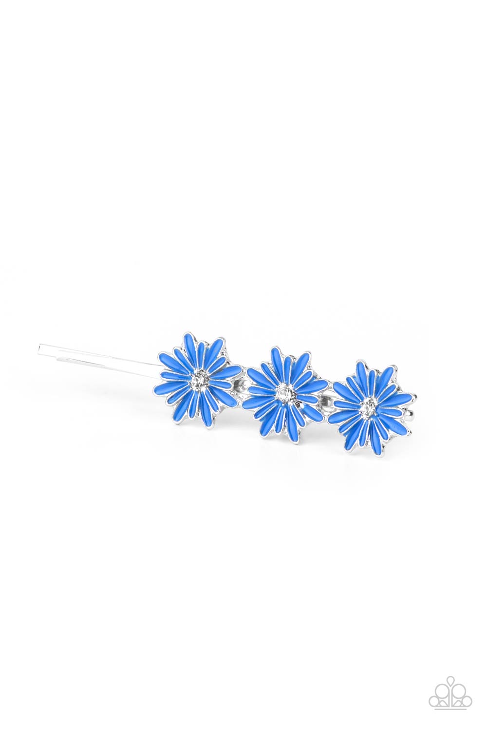 Flower Patch Princess - Blue Hair Clip