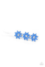 Load image into Gallery viewer, Flower Patch Princess - Blue Hair Clip
