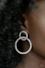 Load image into Gallery viewer, Intensely Icy - Black Earring freeshipping - JewLz4u Gemstone Gallery
