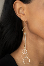 Load image into Gallery viewer, Demurely Dazzling - Gold Earring
