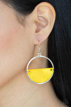 Load image into Gallery viewer, Seashore Vibes - Yellow Earring freeshipping - JewLz4u Gemstone Gallery
