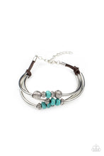 Load image into Gallery viewer, Road Trip Rebel  - Blue Bracelet freeshipping - JewLz4u Gemstone Gallery
