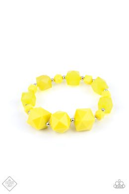 Trendsetting Tourist - Yellow Bracelet (GM-0721) freeshipping - JewLz4u Gemstone Gallery