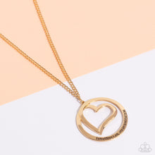 Load image into Gallery viewer, Positively Perfect - Gold (Heart) Necklace
