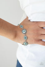 Load image into Gallery viewer, Secret Garden Glamour - Blue Bracelet freeshipping - JewLz4u Gemstone Gallery
