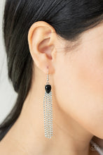 Load image into Gallery viewer, Drop-Dead Dainty - Black Earring freeshipping - JewLz4u Gemstone Gallery
