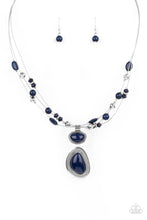 Load image into Gallery viewer, Discovering New Destinations - Blue Necklace freeshipping - JewLz4u Gemstone Gallery
