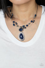 Load image into Gallery viewer, Discovering New Destinations - Blue Necklace freeshipping - JewLz4u Gemstone Gallery
