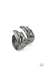 Load image into Gallery viewer, Badlands and Bellbottoms - Black (Gunmetal) Earring
