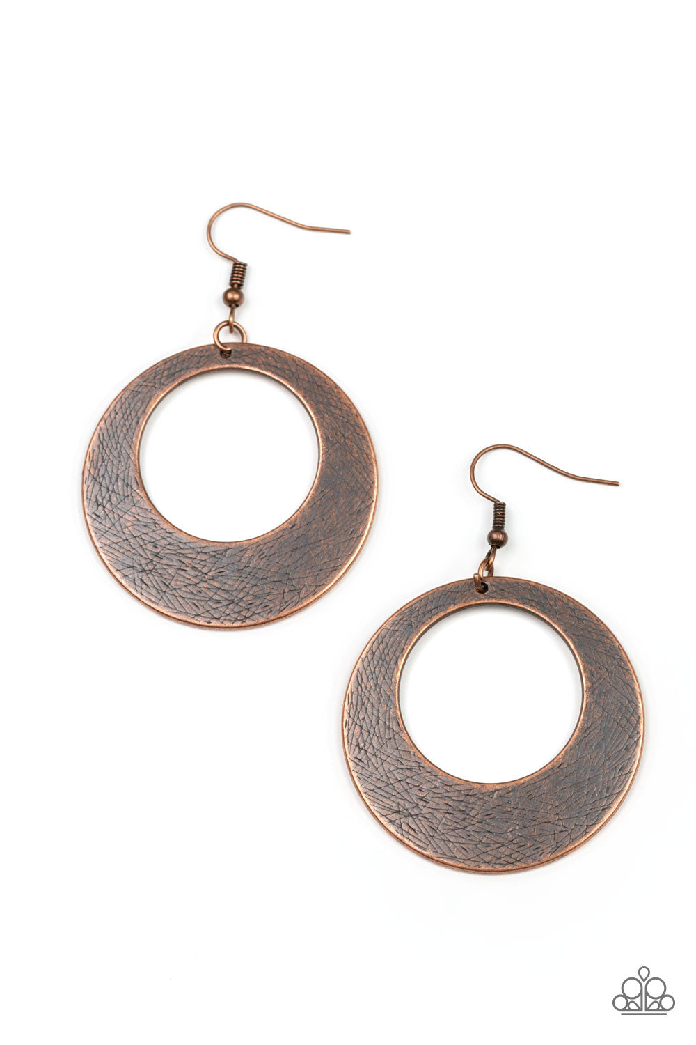 Outer Plains - Copper Earring freeshipping - JewLz4u Gemstone Gallery