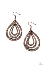 Load image into Gallery viewer, Plains Pathfinder - Copper Earring freeshipping - JewLz4u Gemstone Gallery
