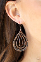 Load image into Gallery viewer, Plains Pathfinder - Copper Earring freeshipping - JewLz4u Gemstone Gallery
