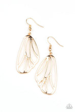 Load image into Gallery viewer, Turn Into A Butterfly - Gold Earring freeshipping - JewLz4u Gemstone Gallery

